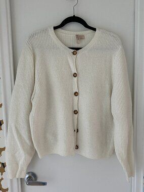 Button Up Knit Cardigan